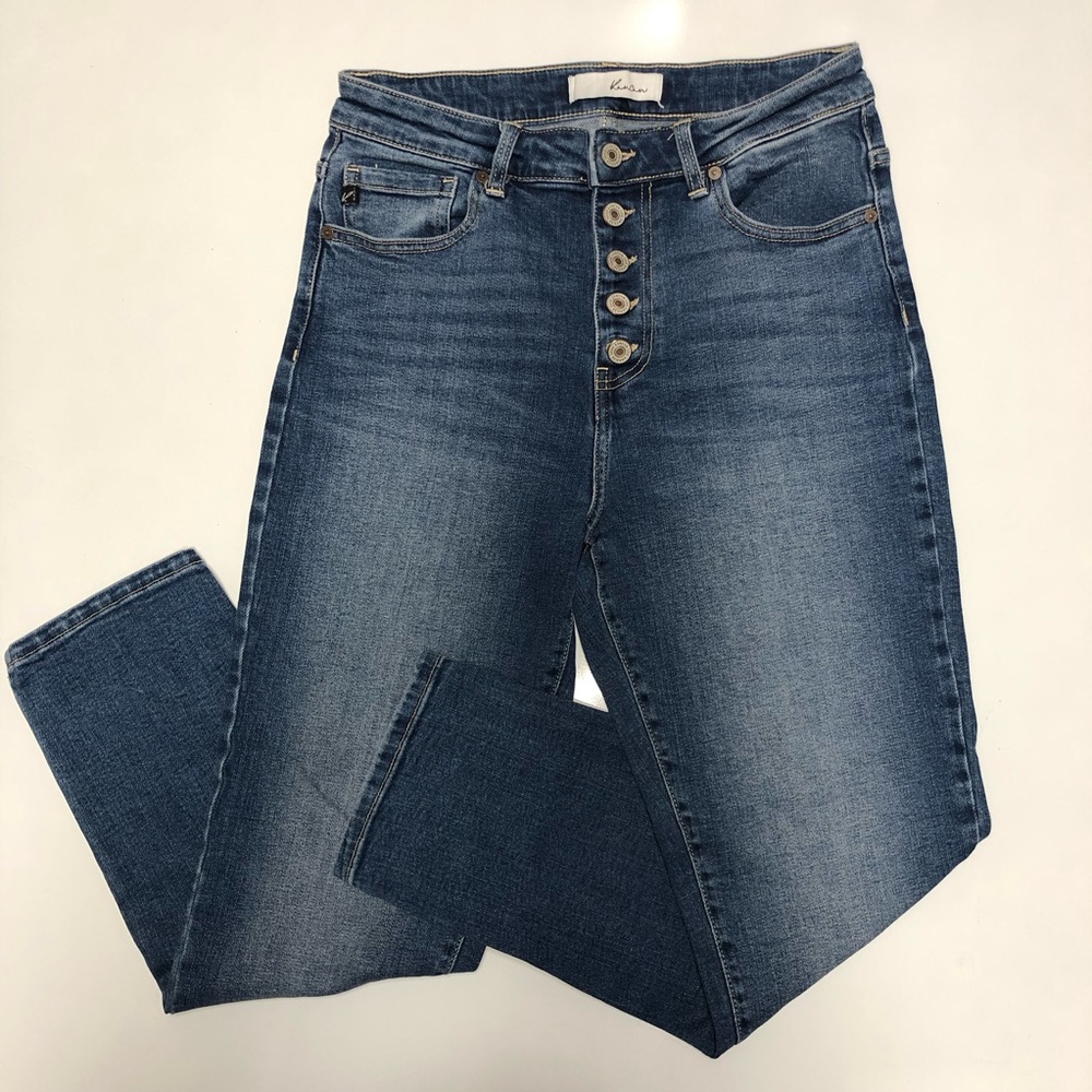 Kancan high rise button fly jeans size 5/26